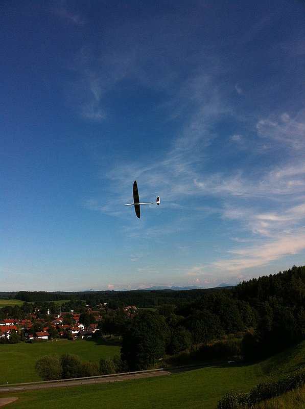 Mein SSL vor Alpenkulisse