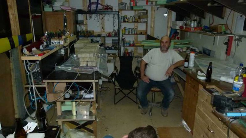 mit den üblichen sicherheitsgewichten in Vakkum . As vakuum von thomas is auch schon bereit zum Abpumpen