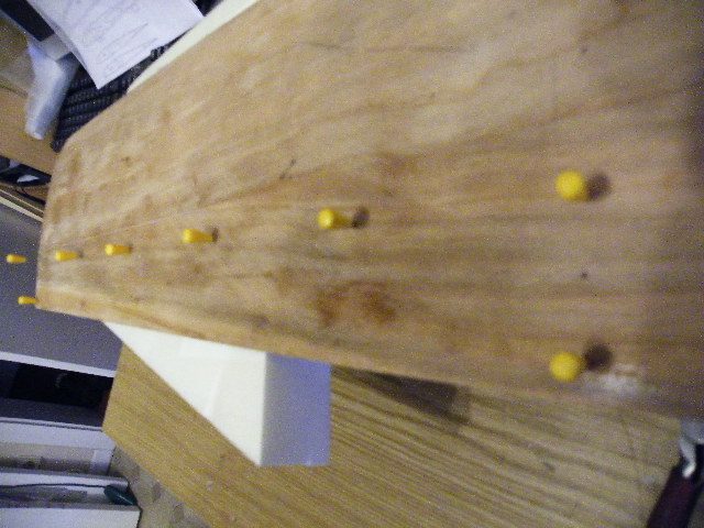 So schneide ich immer auf der mitte der verkastung