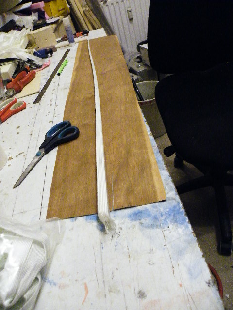 Holm mit Gfk Schlauch überzogen