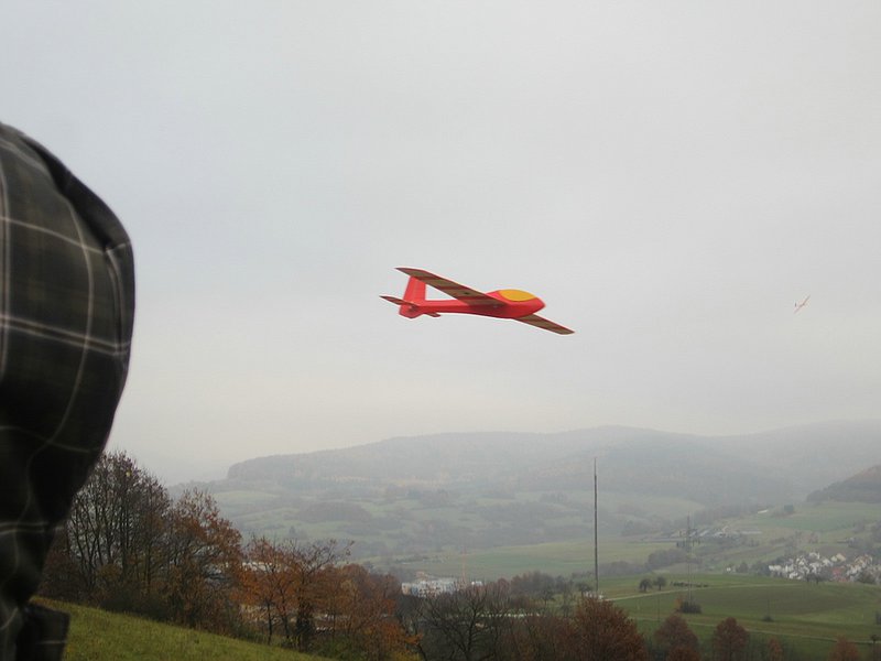 Michael und Aroso, hoch im Hintergrund der Rock it