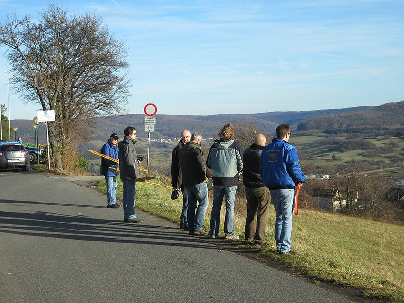 Ein Teil des Fliegerlagers