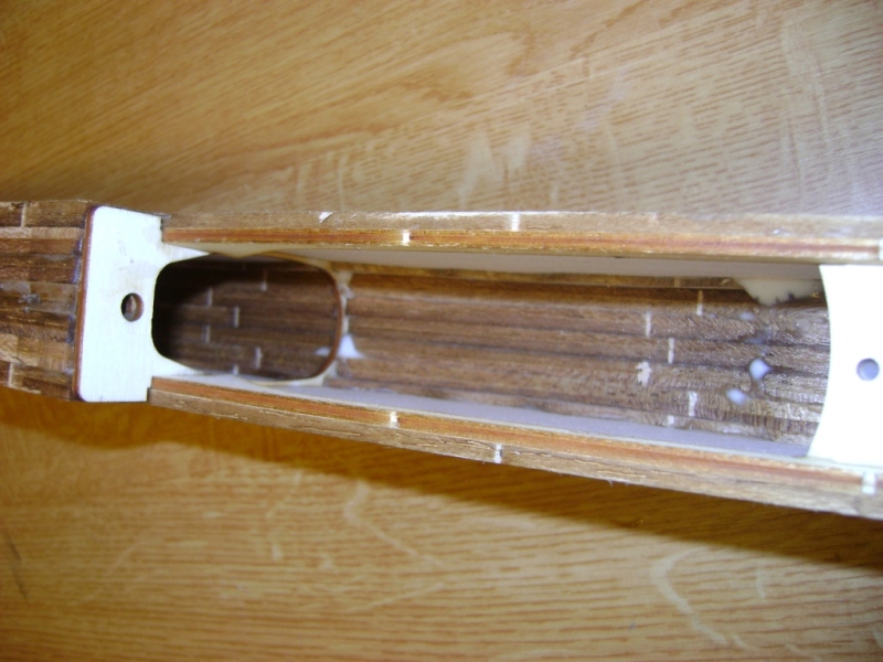 Hier die Innenseite. Noch ziemlich rustikal.