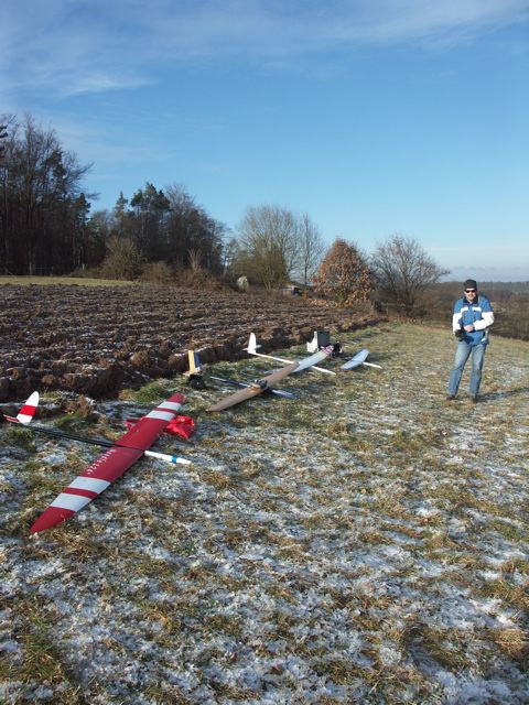 Die Flightline und Uwe