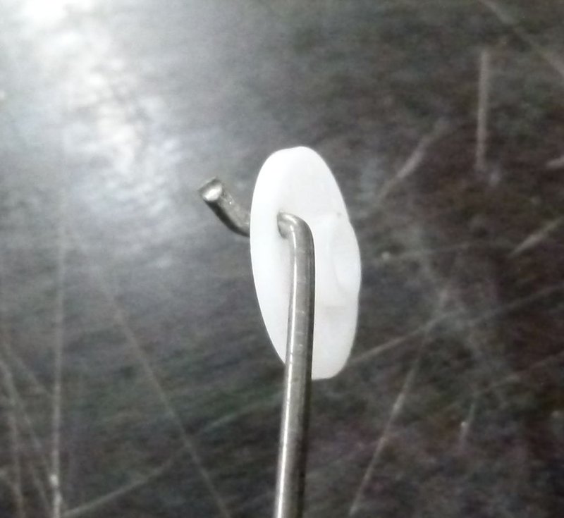 Kröpfung etwas anderst an einem Handlsüblichem 2mm Federstahldraht