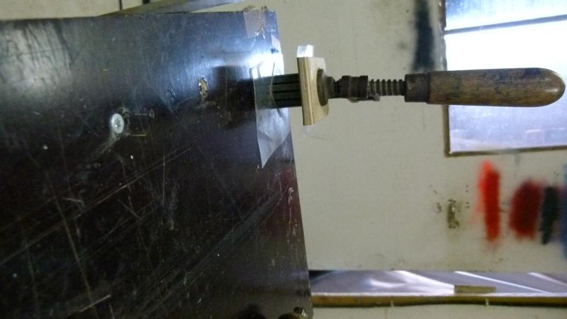 Gfk  scheiben verkleben !